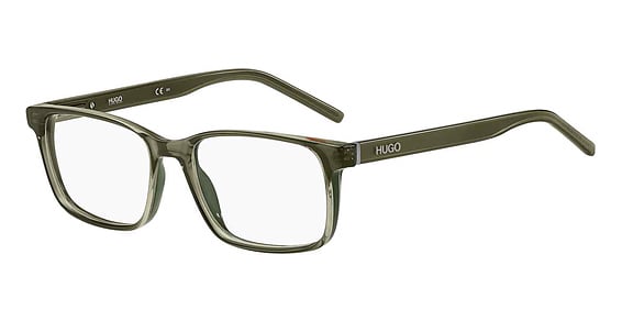 HUGO HG 1163 - Sage, Acetate, Rectangle frame