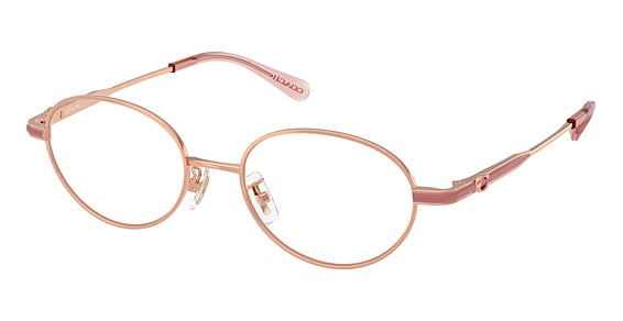 COACH HC5189TD - Shiny Rose Gold, Titanium, Oval frame