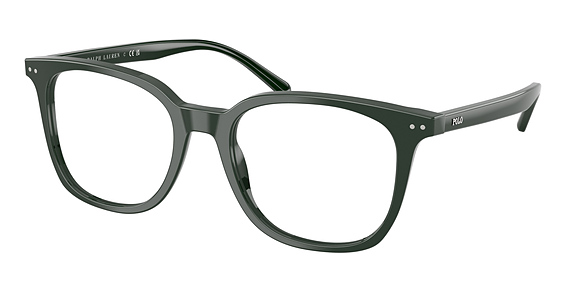 Polo PH2256 - Shiny Green, Plastic, Round frame