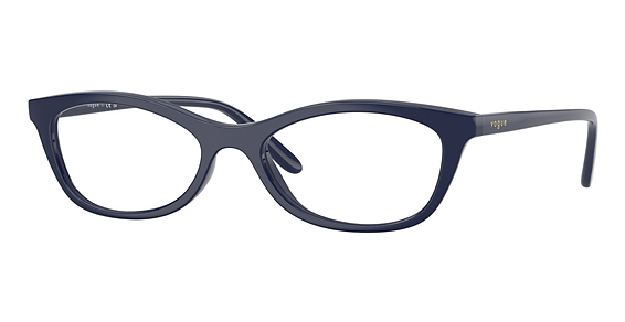Vogue VO5668 - Full Dark Blue, Acetate, Oval frame