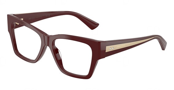 Jimmy Choo JC3064BU - Cranberry, Plastic, Cat Eye frame