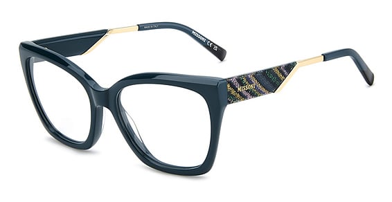 Missoni MIS 0266 - Teal, Acetate, Rectangle frame