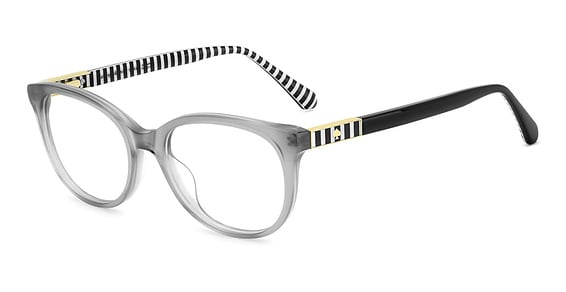 Kate Spade KS Joshann 2 - Grey, Acetate, Oval frame