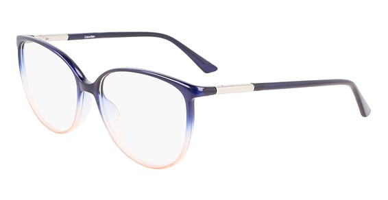 Calvin Klein CK21521 - Blue, Plastic, Oval frame