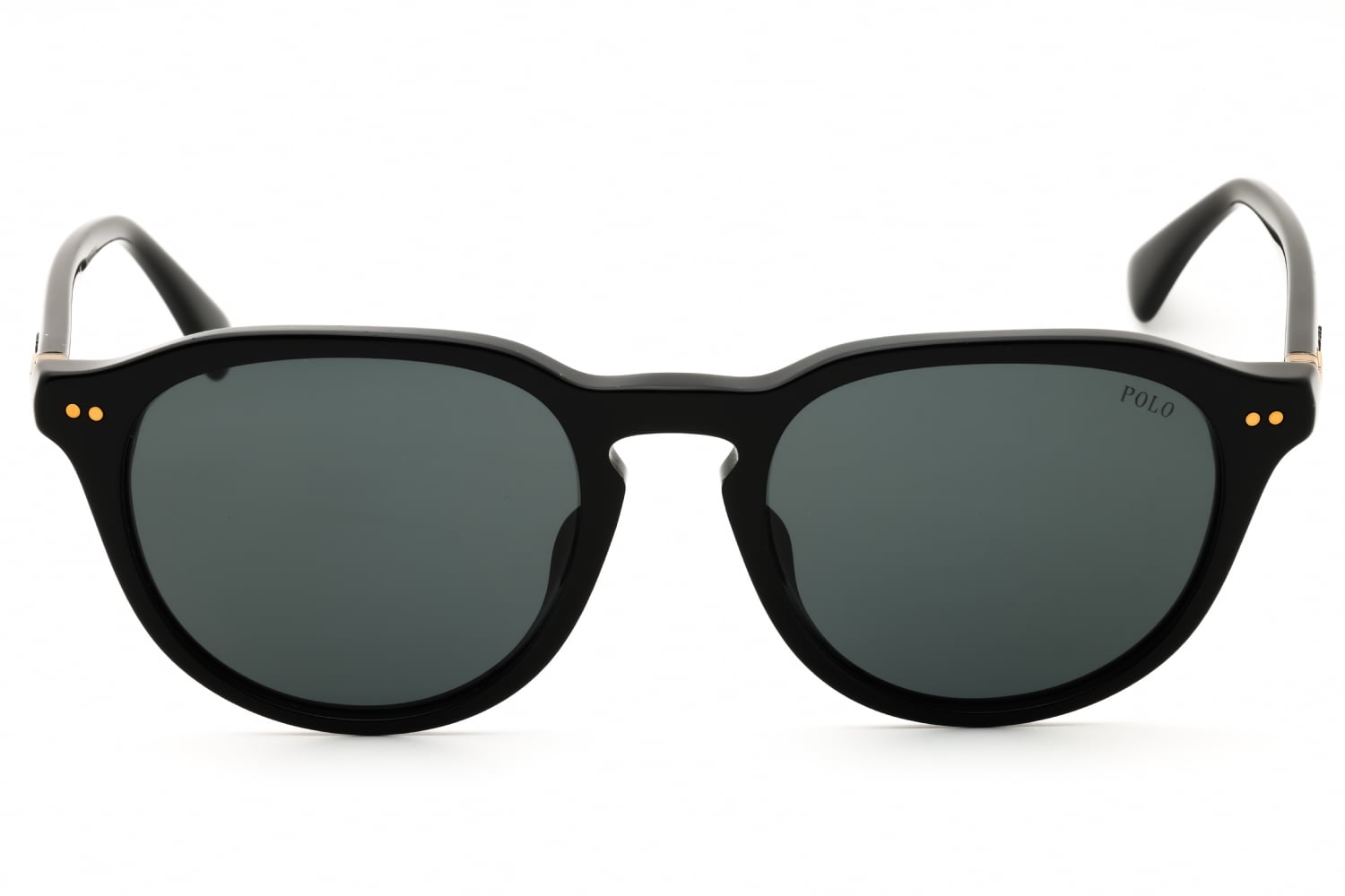 Polo 0PH4221F - Shiny Black, Acetate, Round frame
