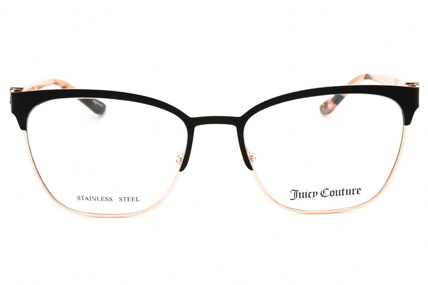 Juicy Couture JU 246/G - MTT Black, Metal, Rectangle frame