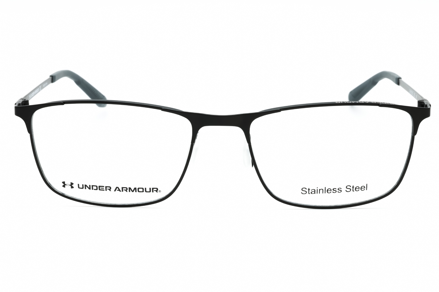 Under Armour UA 5015/G - Matte Black, Stainless Steel, Rectangle frame