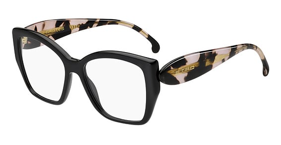 Etro 0059 - Black Pink Havana, Acetate, Rectangle frame