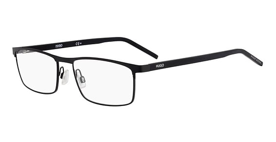 HUGO HG 1026/US - Matte Black, Stainless Steel, Rectangle frame