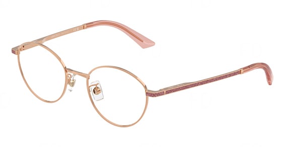 Jimmy Choo JC2018JD - Rose Gold, Metal, Oval frame