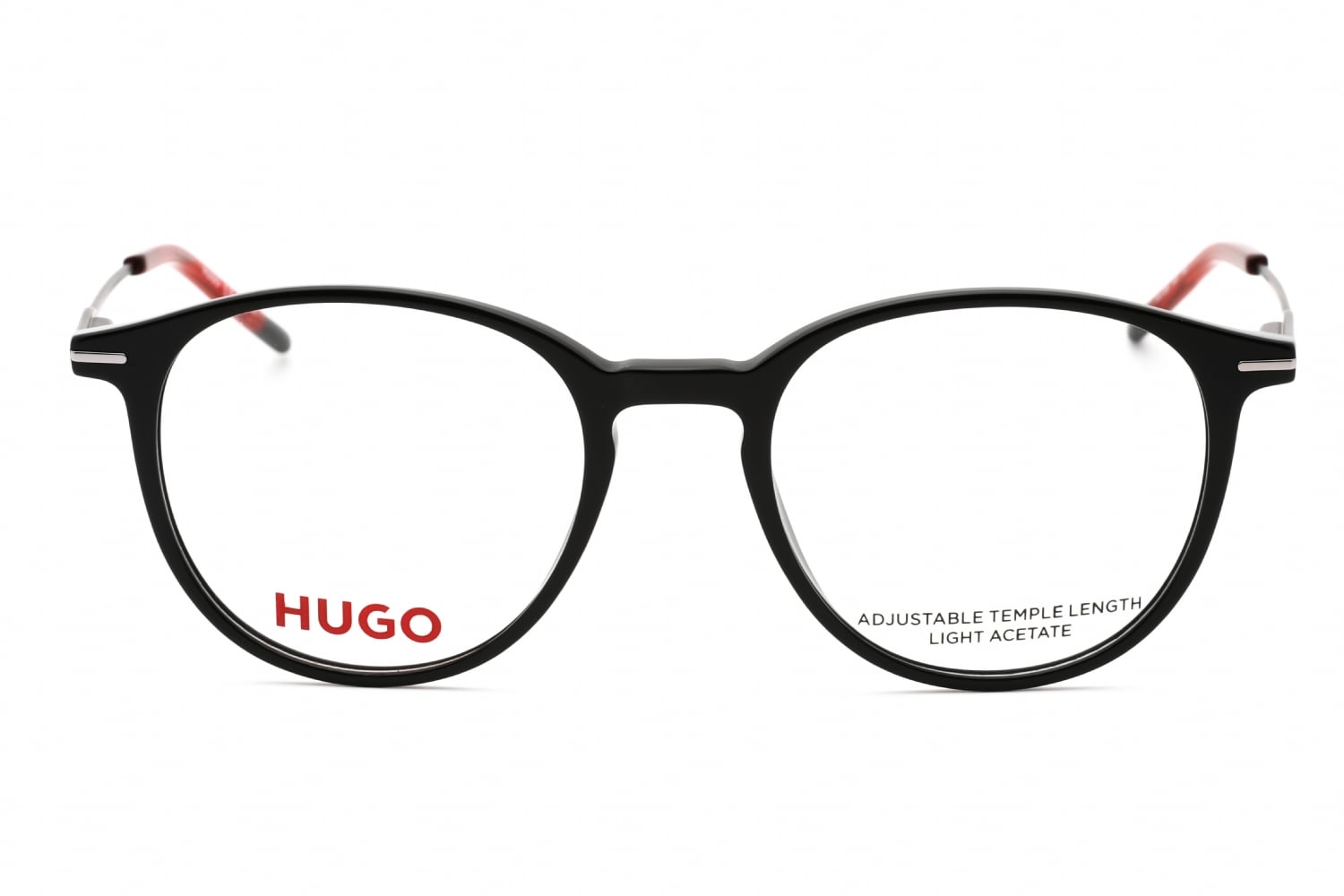 HUGO HG 1206 - Black, Mixed Materials, Rectangle frame