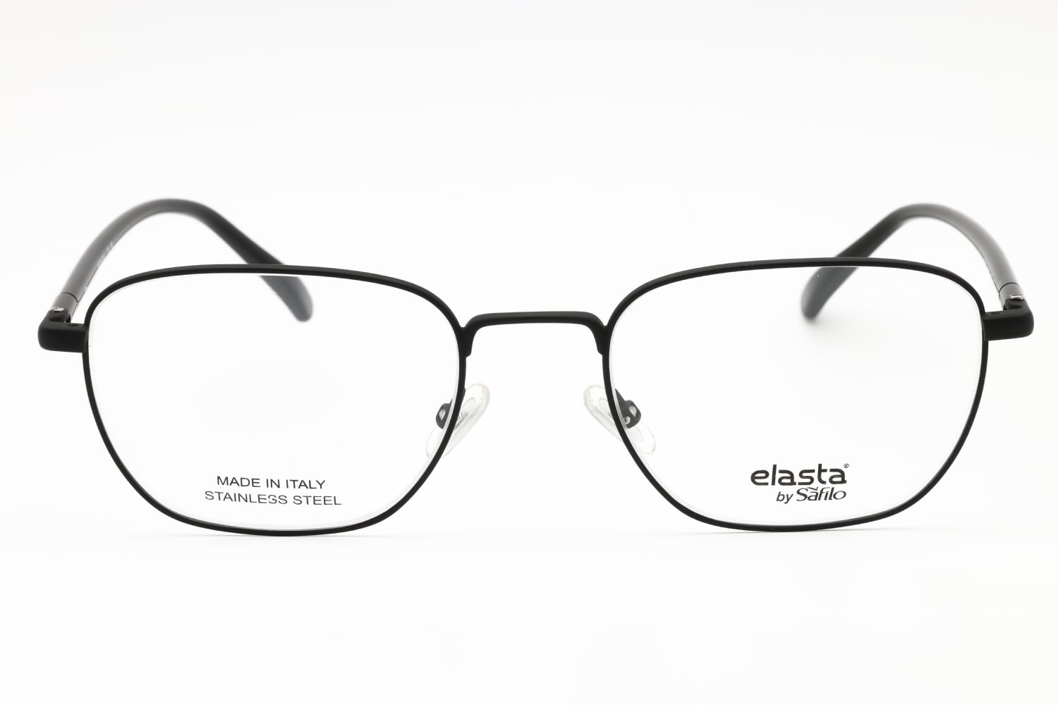 Elasta E 8006 - Matte Black, Stainless Steel, Rectangle frame