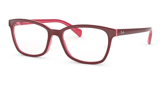 Ray-Ban RX5362 - Fuxia/Pink, Plastic, Oval frame