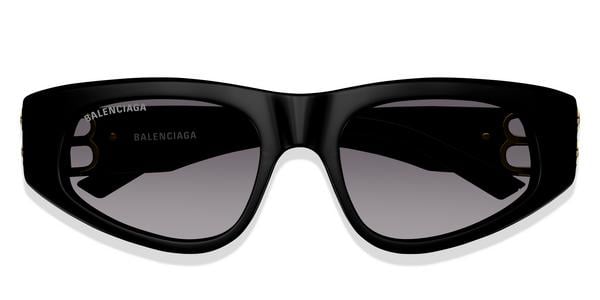 Balenciaga BB0095S - Black, Acetate, Cat Eye frame