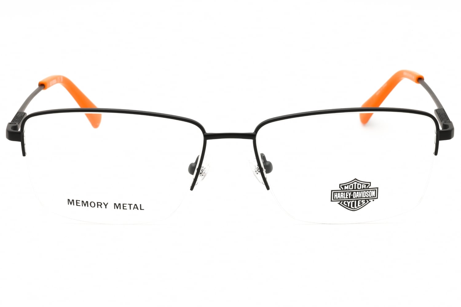 Harley Davidson HD0949 - Matte Black, Metal, Rectangle frame