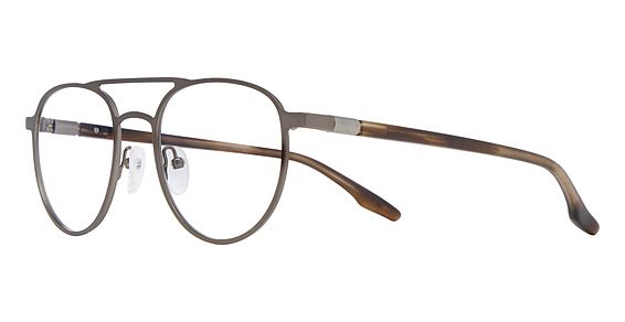 Elasta E 8015 - Matte Dark Ruthenium, Stainless Steel, Oval frame