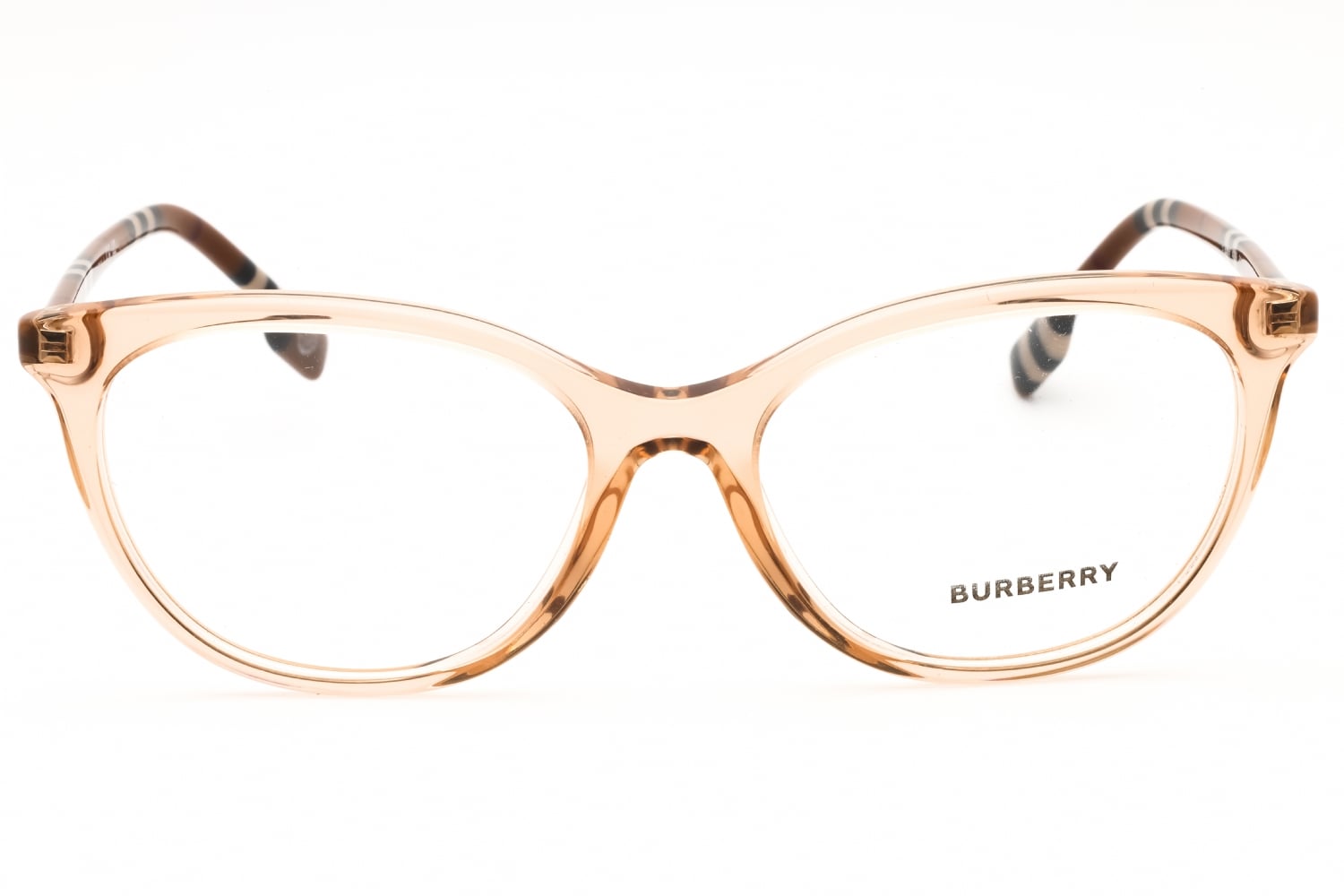 Burberry 0BE2389 - Transparent Peach, Acetate, Oval frame