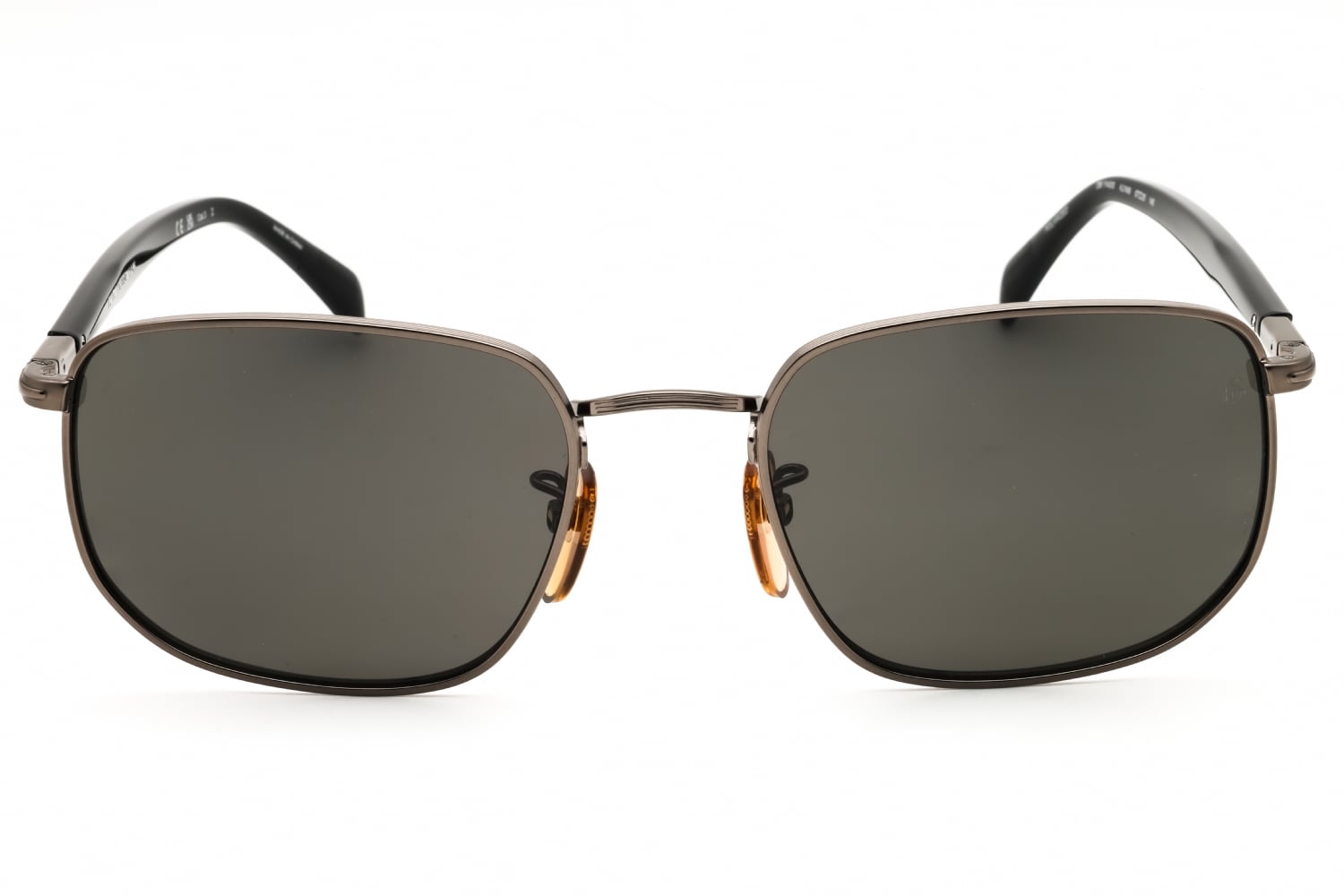 David Beckham DB 1143/S - DK Ruthenium, Metal, Oval frame