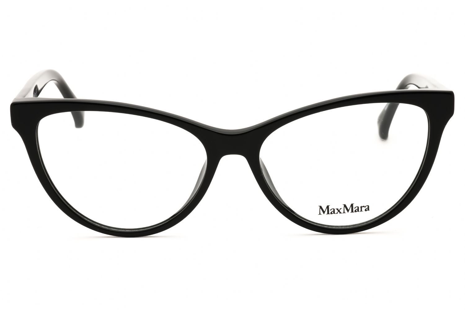 Max Mara MM5011 - Shiny Black, Acetate, Cat Eye frame