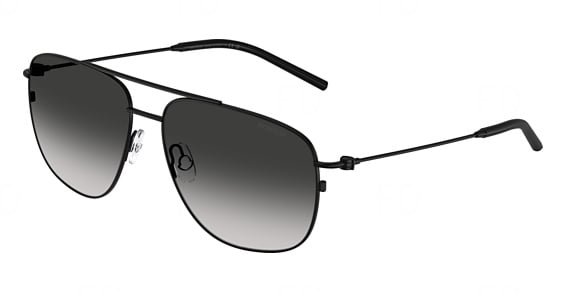 Moncler ME4004 ALUMNI - Matte Black, Metal, Aviator frame