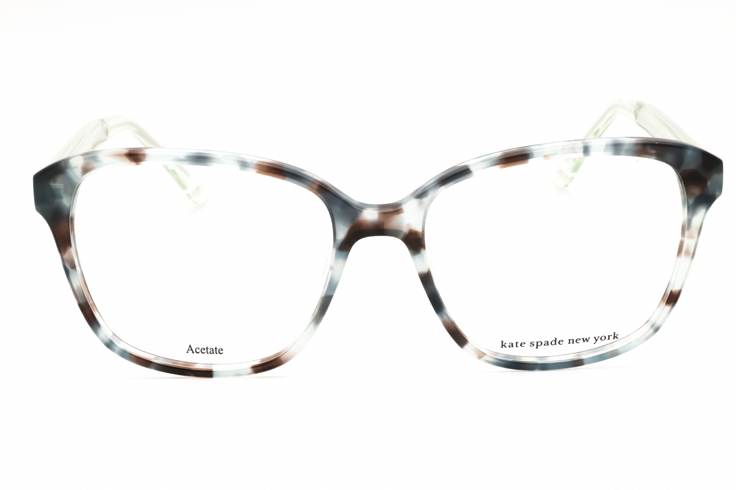 Kate Spade Acerra - Blue Havana, Acetate, Rectangle frame