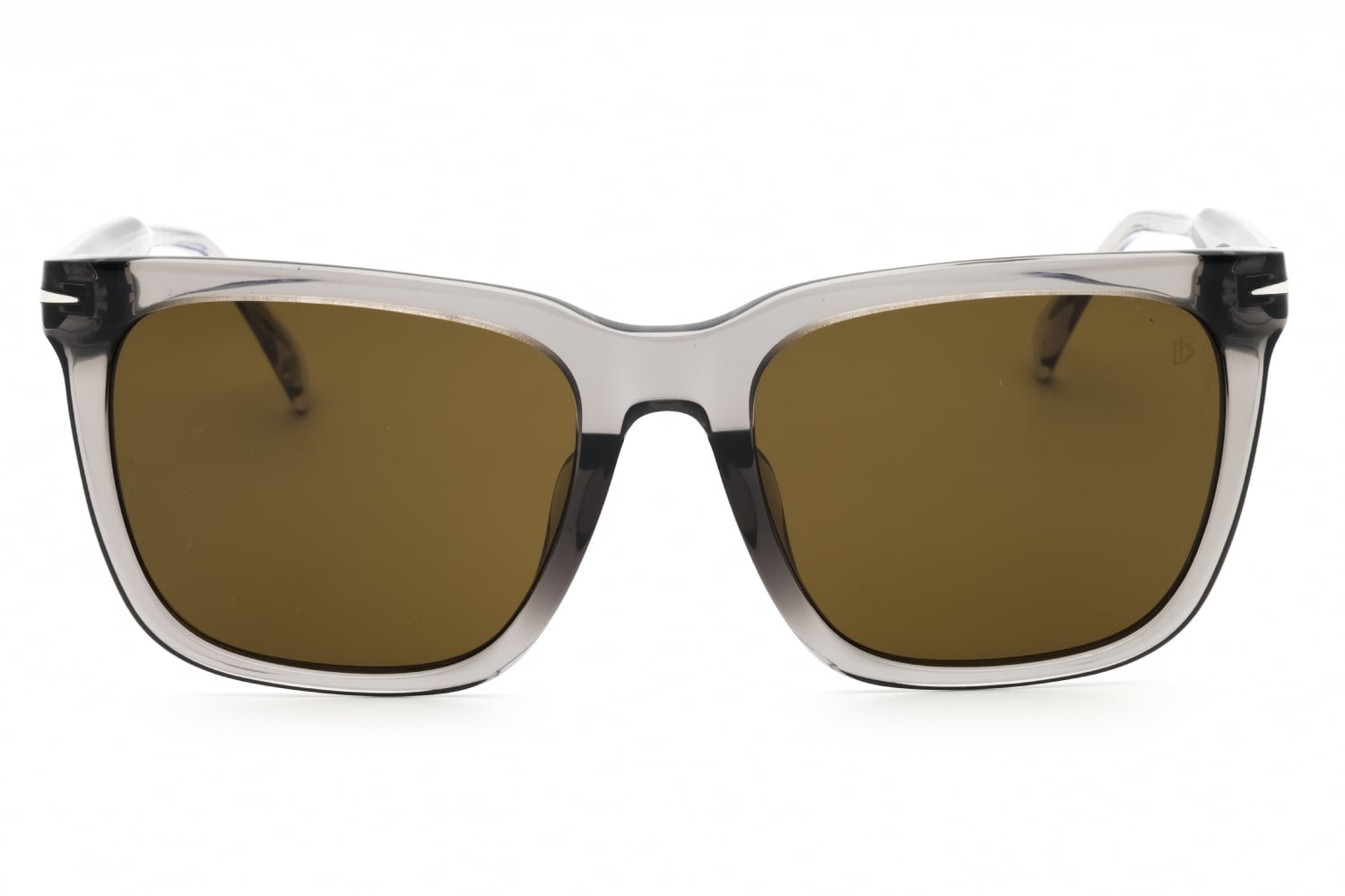 David Beckham DB 1120/F/S - Grey, Plastic, Rectangle frame
