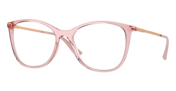 Vogue VO5562 - Transparent Pink, Acetate, Oval frame