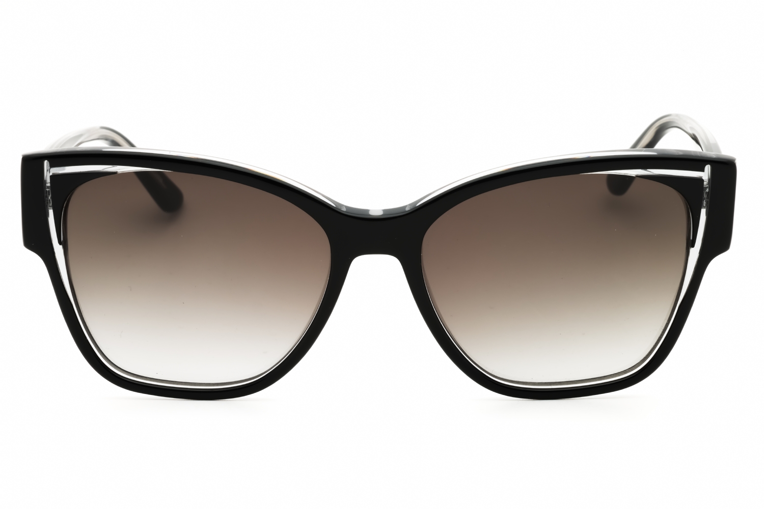 Longchamp Women\'s LO715S Cateye Frame Sunglasses Black Acetate Square Logo NWT Longchamp Grey Square Ladies Sunglasses LO753S 001 51  main image 4