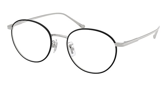 COACH HC5190TD - Shiny Silver, Titanium, Oval frame