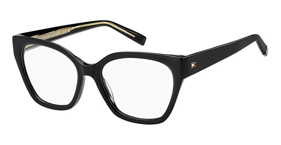 Tommy Hilfiger TH 2265 - Black, Acetate, Cat Eye frame
