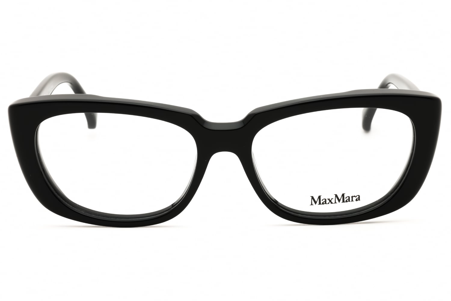 Max Mara MM5114 - Shiny Black, Acetate, Rectangle frame