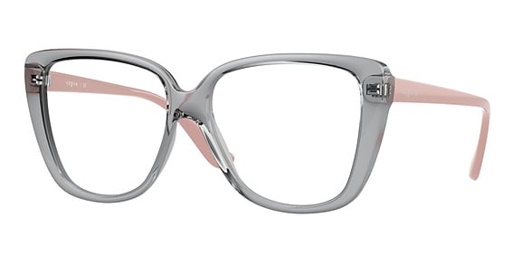 Vogue VO5413F - Transparent Grey, Plastic, Cat Eye frame