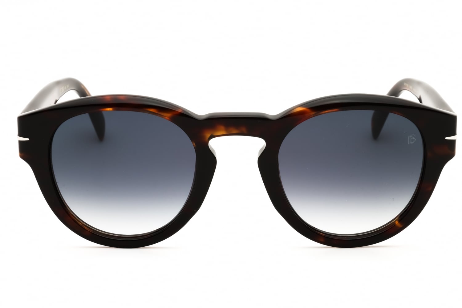 David Beckham DB 7110/S - Brown Horn, Plastic, Round frame