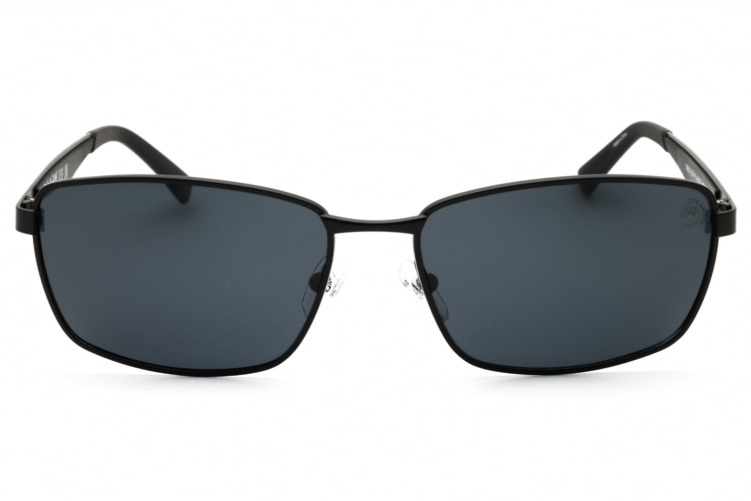Timberland TB9233 - Matte Black, Metal, Rectangle frame
