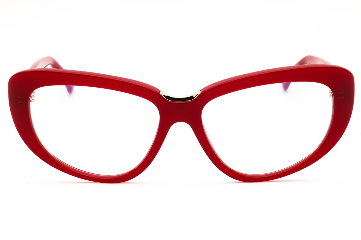 Max Mara MM5109-B - Shiny RED, Acetate, Cat Eye frame