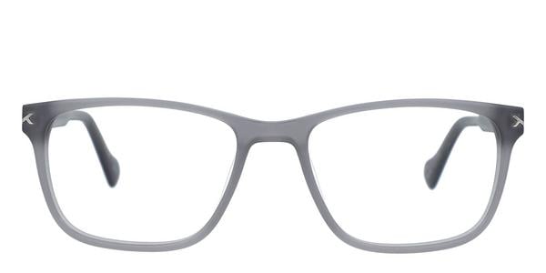 KITS Pollux - Matte Smoke, Acetate, Rectangle frame