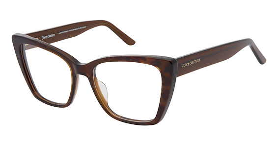 Juicy Couture JU 280 - Havn Brwn, Acetate, Rectangle frame
