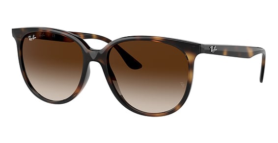 Ray-Ban RB4378F - Havana, Acetate, Round frame