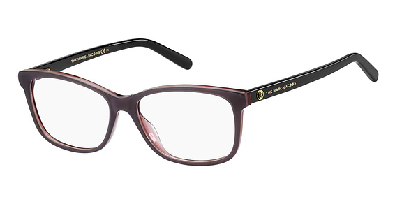 Marc Jacobs Marc 558 - Grey Burgundy, Acetate, Rectangle frame
