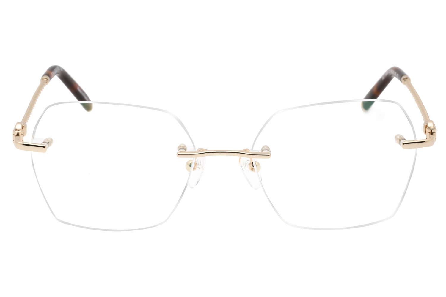 Charriol EYEGLASSES PC71048-C02-54 New with case Charriol PC75075 C02 Shiny Silver Black Eyeglasses  main image 3