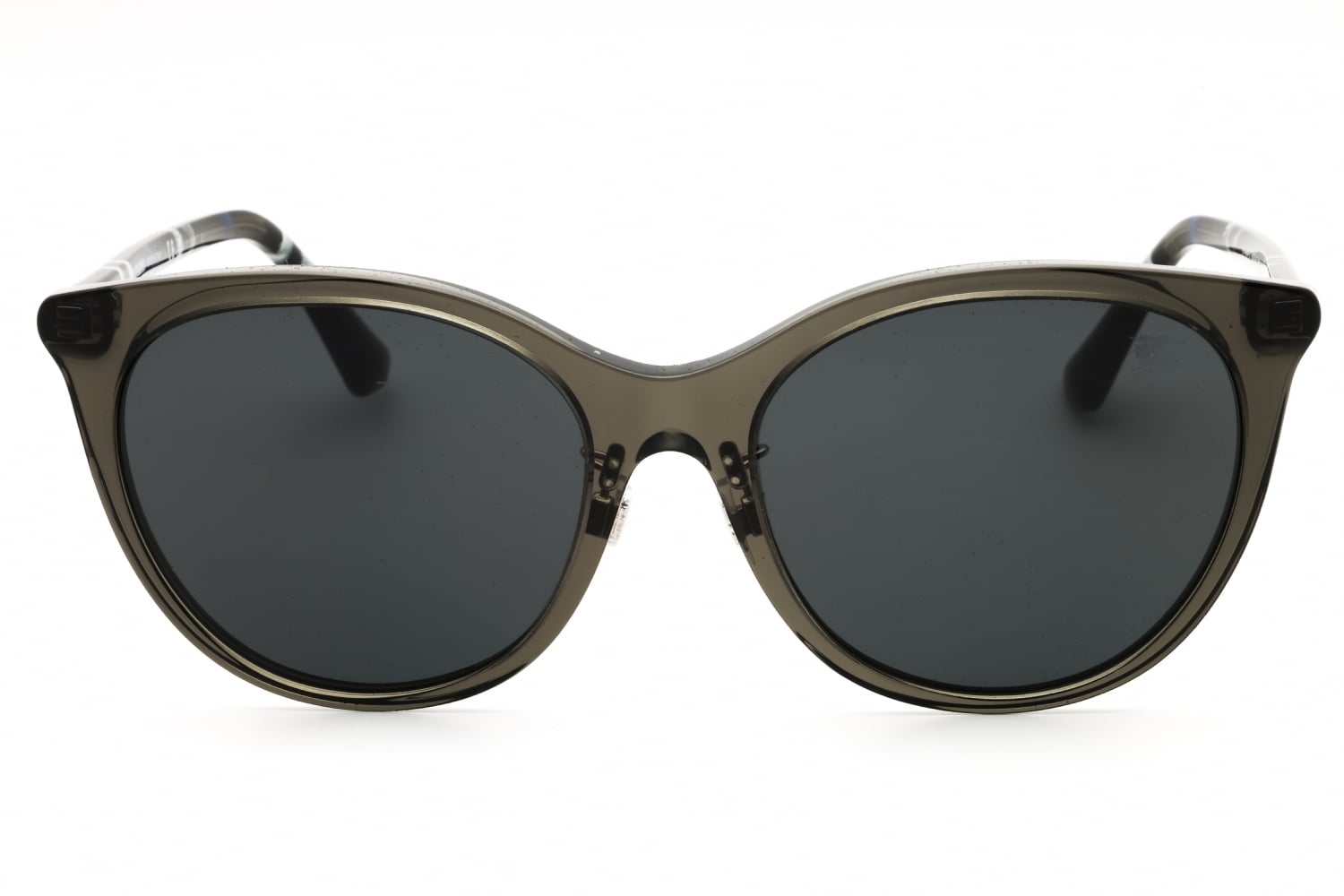 Burberry 0BE4464D - Transparent Grey, Plastic, Round frame