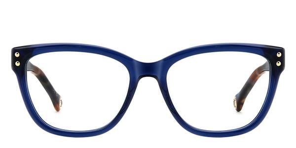 Carolina Herrera Her 0317/G - Blue, Plastic, Rectangle frame
