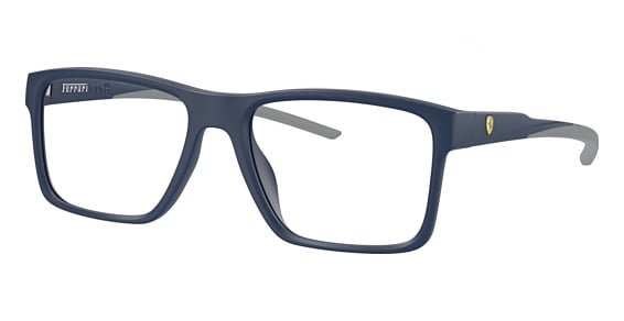 FERRARI FZ8007U - Matte Blue, Acetate, Rectangle frame