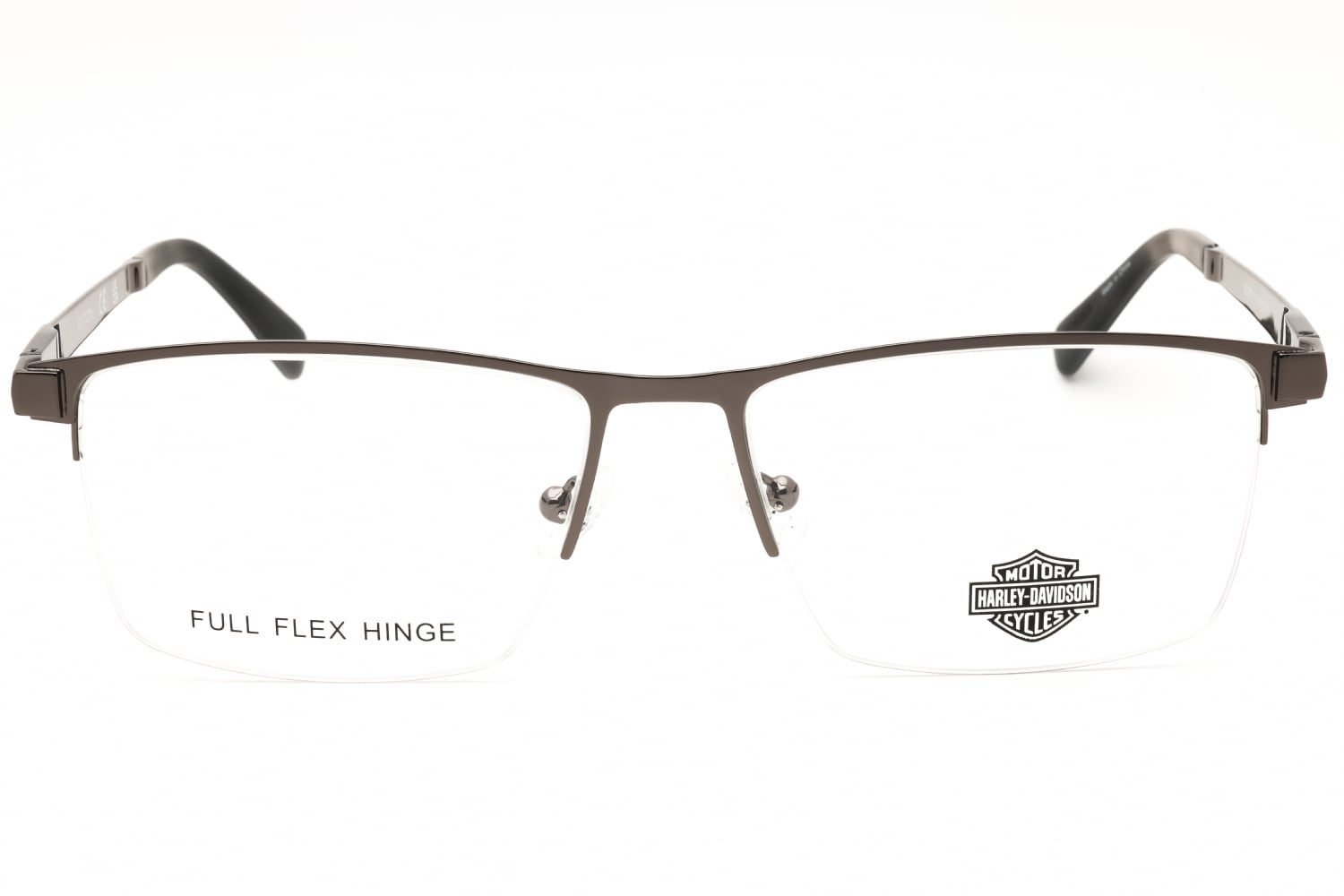 Harley Davidson HD0787 - Shiny Gunmetal, Metal, Rectangle frame