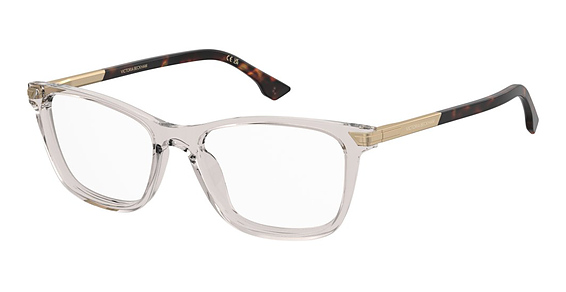 Victoria Beckham VB 1017 - Beige Havana, Acetate, Rectangle frame