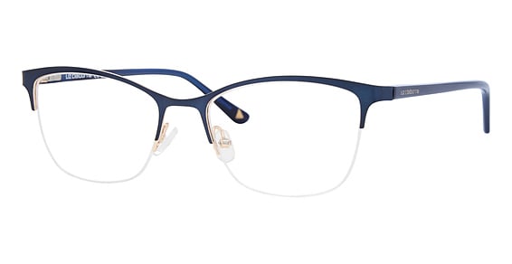 Liz Claiborne L 697 - Blue Gold, Stainless Steel, Rectangle frame