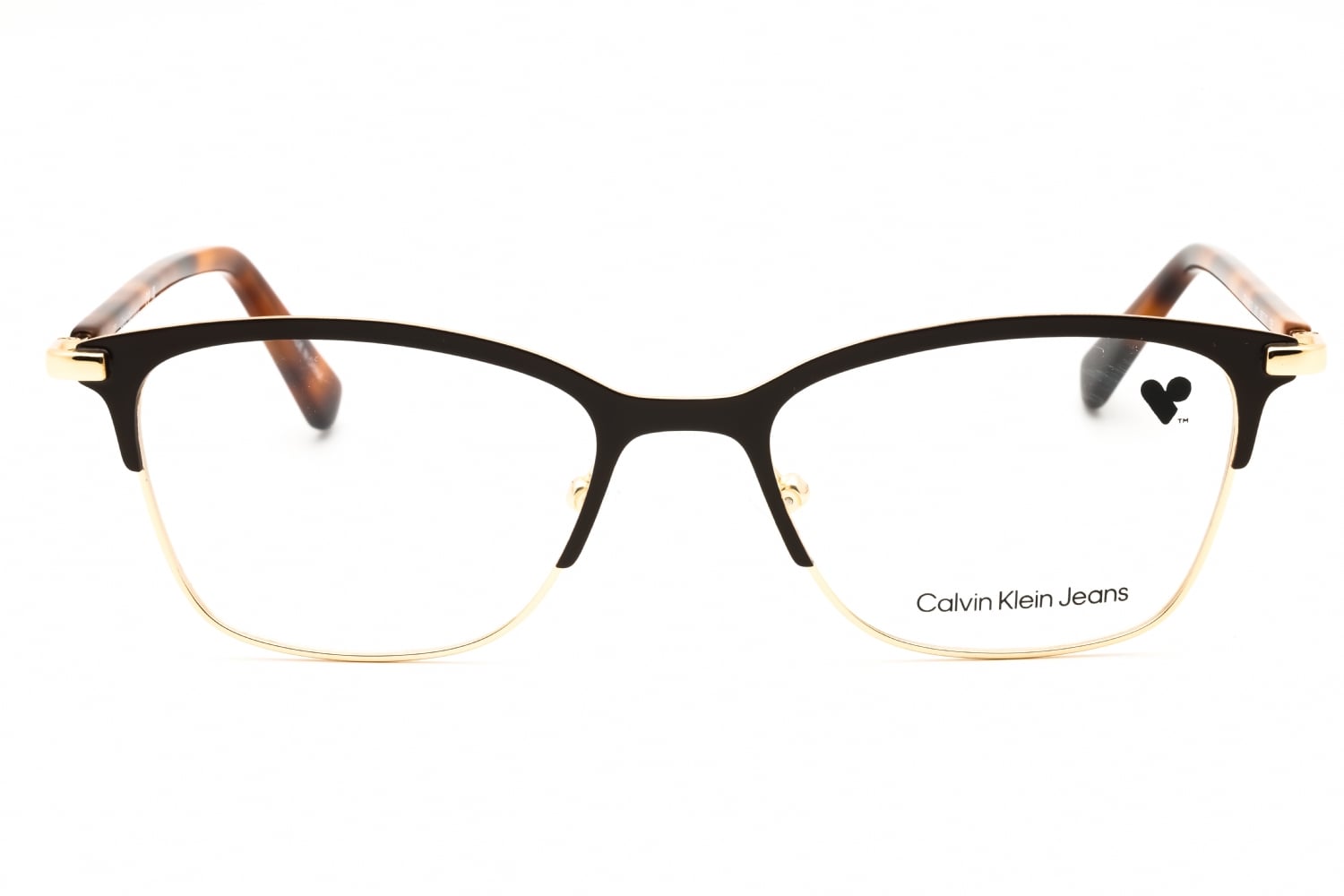 Calvin Klein Jeans CKJ19312 - Satin Brown, Metal, Rectangle frame