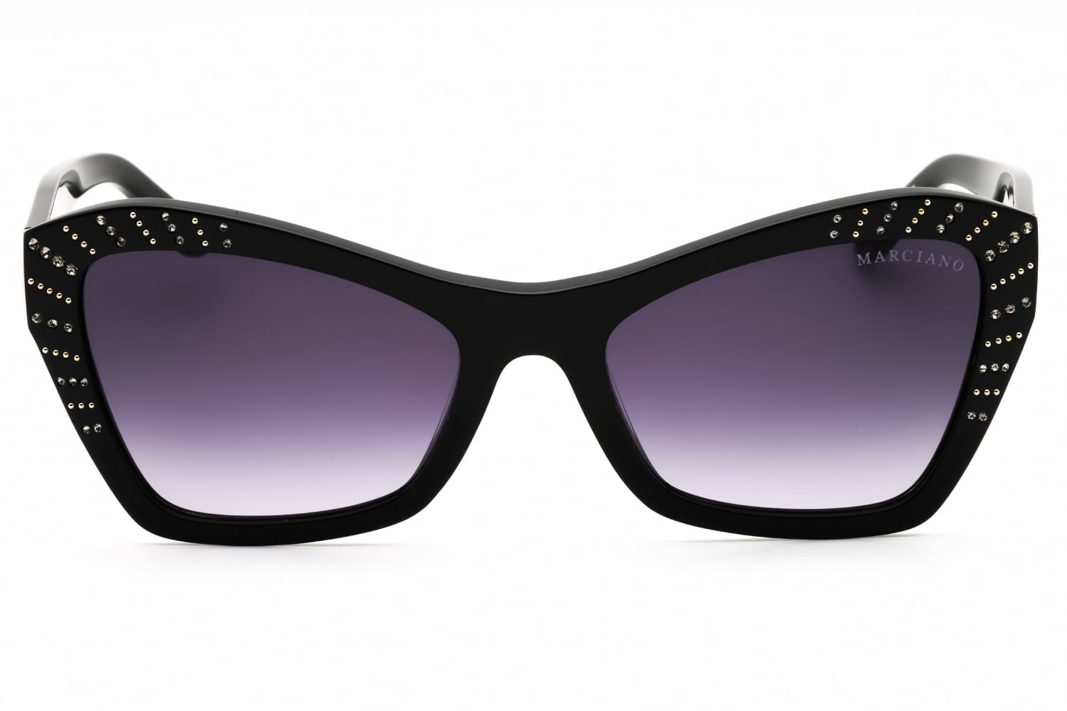 Guess GM00020 - Shiny Black, Acetate, Cat Eye frame