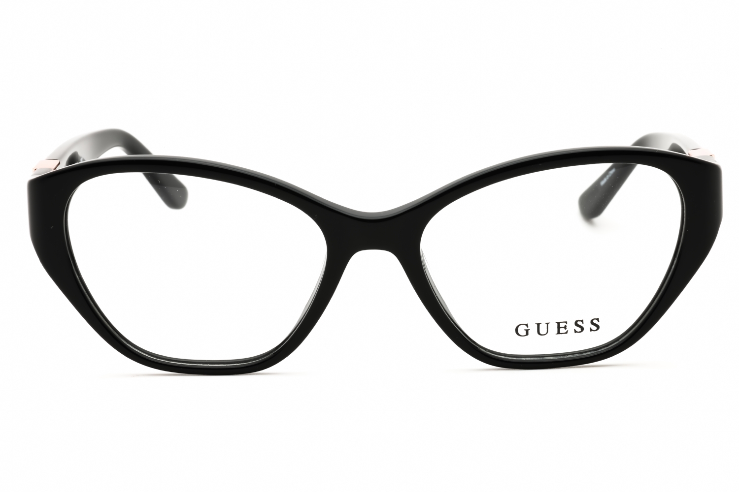 Guess GU50162 - Shiny Black, Acetate, Cat Eye frame