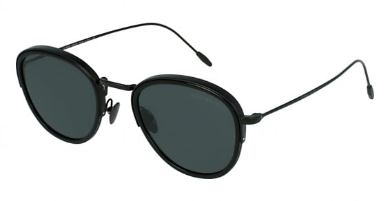 Giorgio Armani AR6068 - Black, Metal, Oval frame